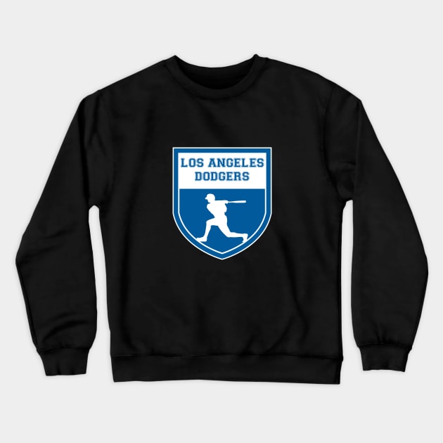 Los Angeles Dodgers Fans - MLB T-Shirt Crewneck Sweatshirt by info@dopositive.co.uk